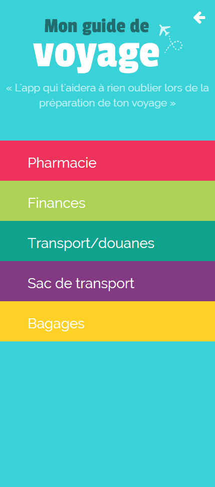 projet app